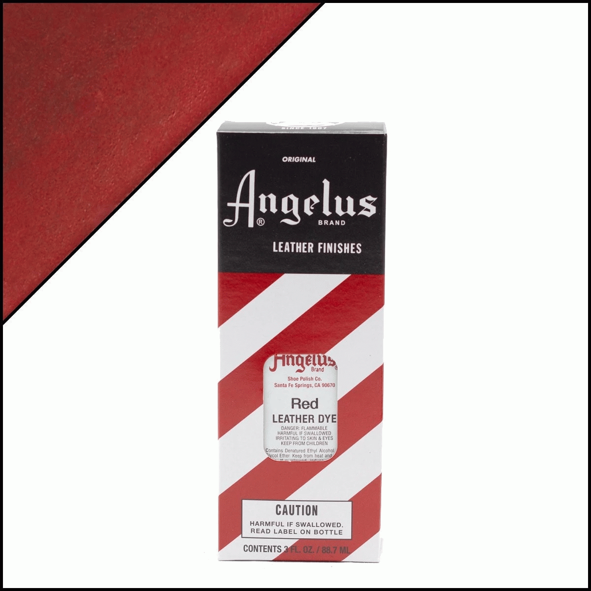 【レッド】レザーダイ 3oz アンジェラス Angelus Paint