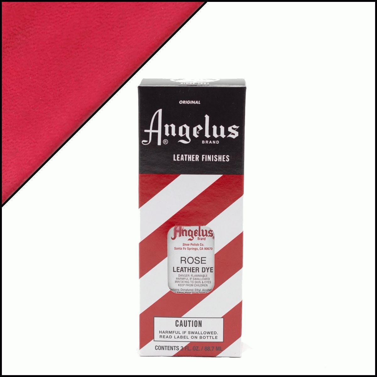 【ローズ】レザーダイ 3oz アンジェラス Angelus Paint