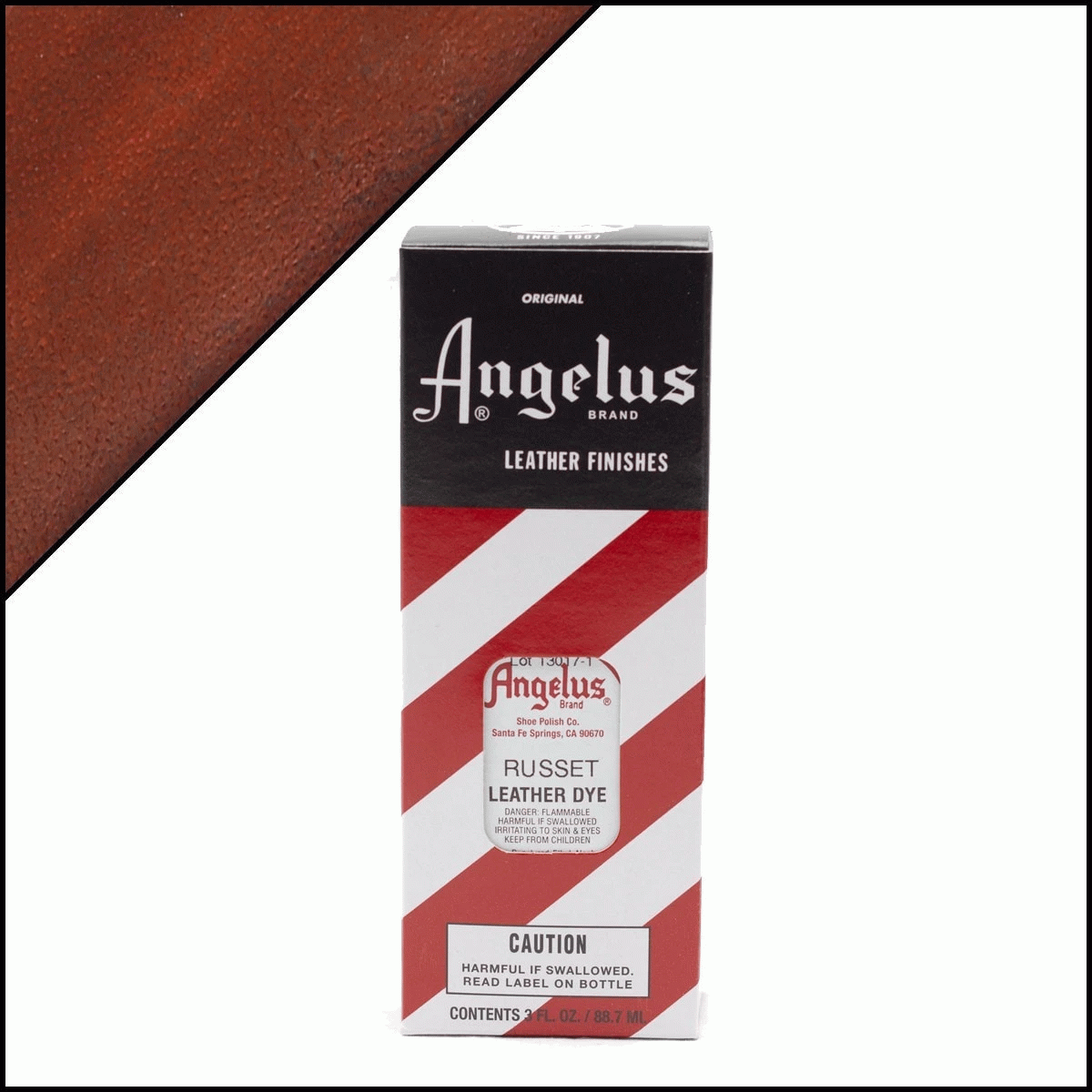 【ラセット】レザーダイ 3oz アンジェラス Angelus Paint