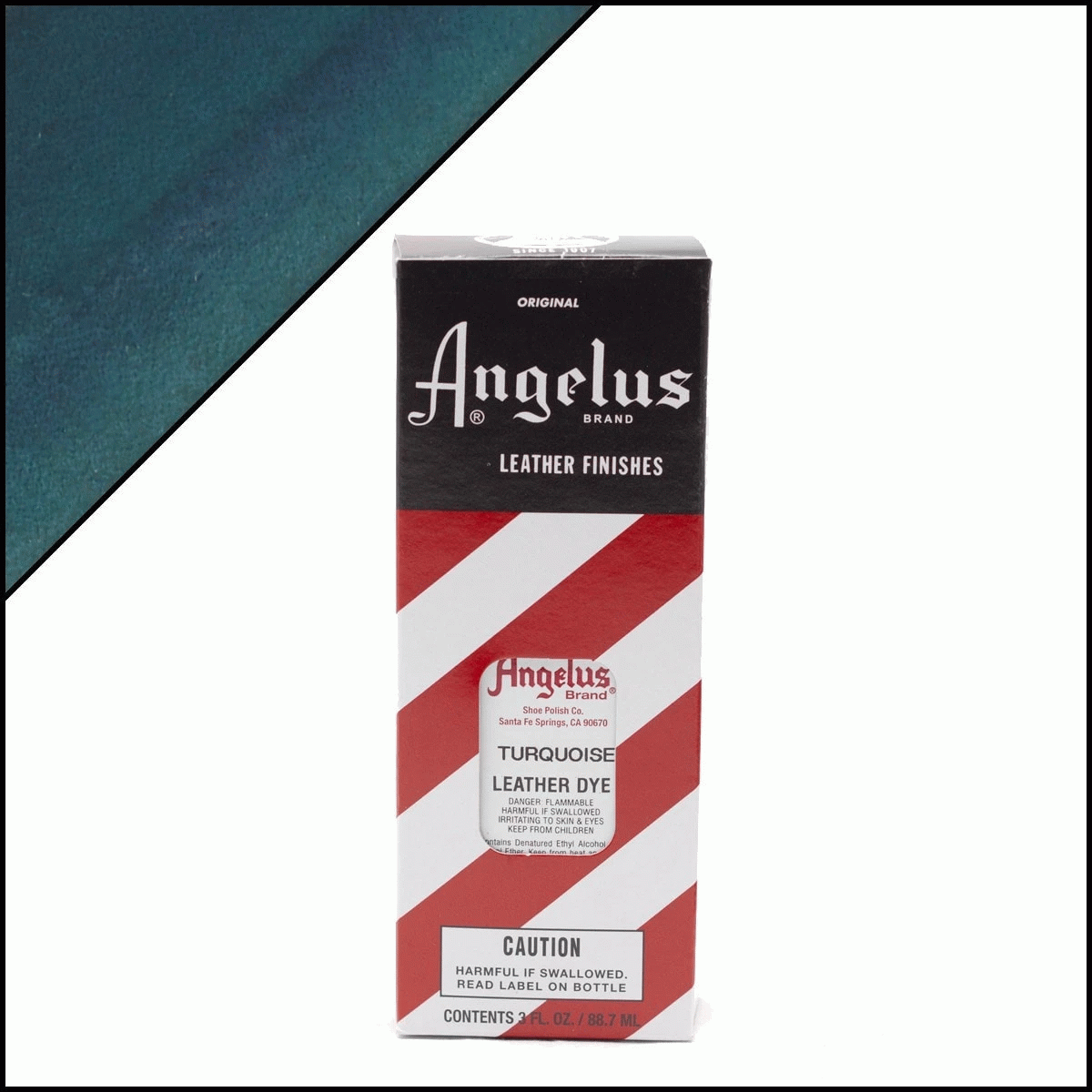 【ターコイズ】レザーダイ 3oz アンジェラス Angelus Paint