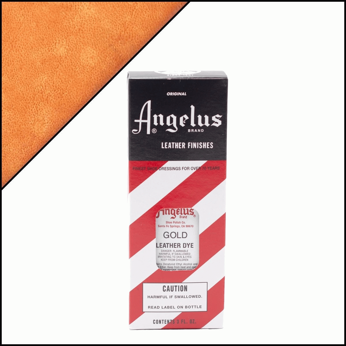 【ゴールド】レザーダイ 3oz アンジェラス Angelus Paint