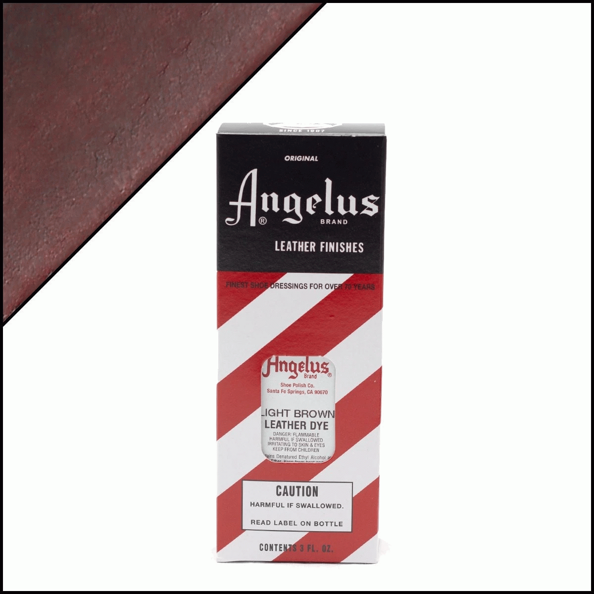 【ライトブラウン】レザーダイ 3oz アンジェラス Angelus Paint
