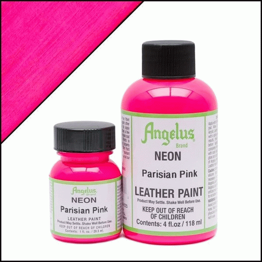 【パリジャンピンク1oz】Angelus Neon Paint アンジェラスネオンペイント 1オンス...