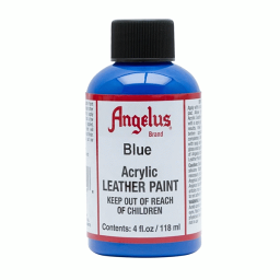 【ブルー4oz】Angelus Paint アンジェラスペイント 青　4オンス（118ml）アクリル塗料　スタンダードペイント