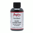 【フラットブラック4oz】Angelus Paint アンジェラスペイント (118ml)アクリル塗料 スタンダードペイント