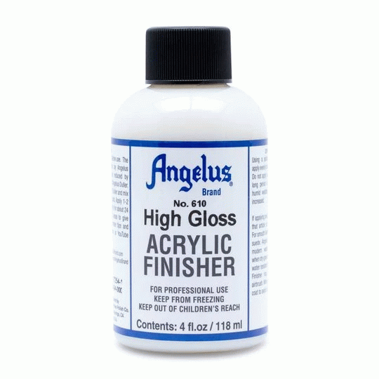 Angelus Paint アンジェラス Acrylic Finisher High Gloss 4オンス（118ml）