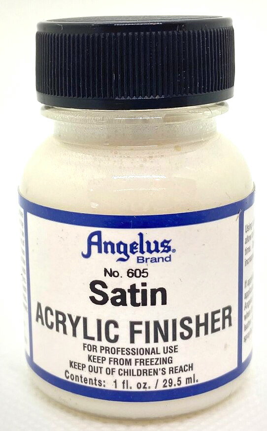 Angelus Paint アンジェラス Acrylic Finisher Satin 1オンス（29.5ml）