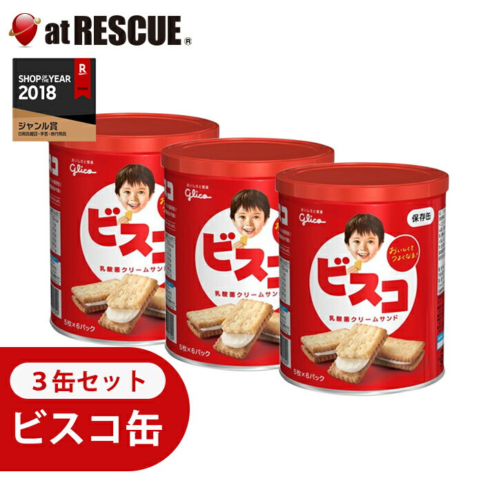 長期保存 ビスコ保存缶【3缶セット】賞味期限：2029年3月以上 非常食 おやつにぴったり 長期保存で備蓄食としておすすめ 保存食 キャンプ 登山 アウトドア＜防災セット・防災グッズ＞