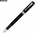 パーカー 万年筆 PARKER ディオフォールド クラシック ブラックCT センテルニア万年筆 1931365 ペン先 F:細字