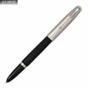 パーカー 万年筆 PARKER パーカー51 ブラックCT 2123494 ペン先 F:細字