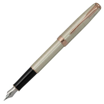 PARKER パーカー 万年筆 ソネット　プレシャス スターリングシルバー PGT ペン先 ペン先 F（細字）1859486