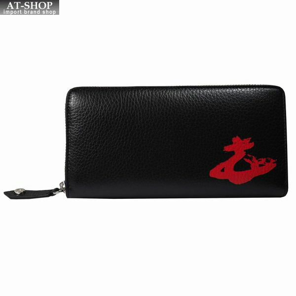 ヴィヴィアン財布 ヴィヴィアンウェストウッド ラウンドファスナー長財布 Vivienne Westwood MELIH BLACK/RED 特価セール 63％OFF