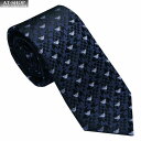 アルマーニ ネクタイ エンポリオ アルマーニ EMPORIO ARMANI メンズ ネクタイ 7.5cm イーグル柄 BLU NAVY ネイビー系 2022FW...