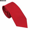 アルマーニ ネクタイ エンポリオ アルマーニ EMPORIO ARMANI メンズ ネクタイ 8.5cm ドット柄 ROSSO レッド系 2022FWモデル