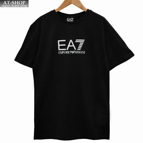 エンポリオアルマーニ シャツ EA7 EMPORIO ARMANI クルーネックTシャツ Lサイズ ブラック 3LPT39/PJ02Z 1200 BLACK