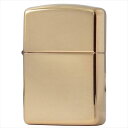 ZIPPO ジッポー ライター 無地 無柄 アーマー #169 ゴールド