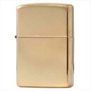 ZIPPO ジッポー ライター 無地 無柄 レギュラー #254 ゴールド