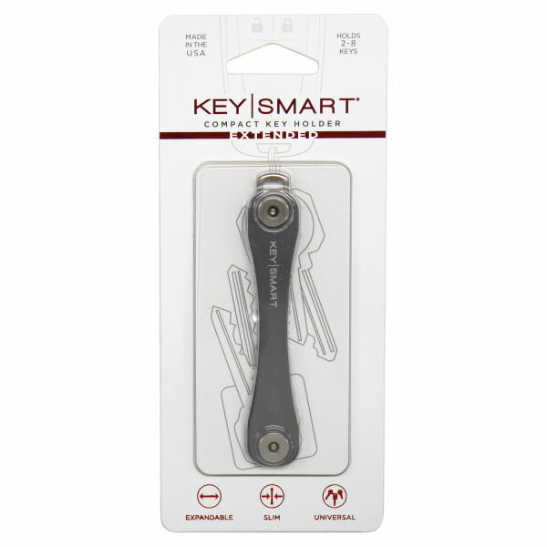 Key Smart　キースマート　キーホルダー キーリング グレー