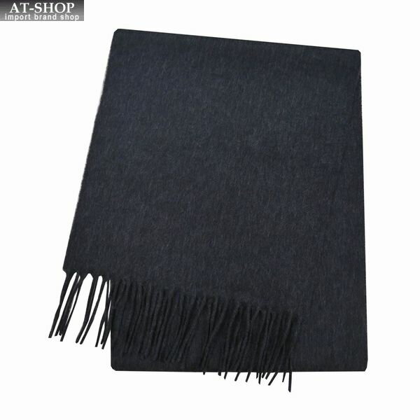 ジョンストンズ マフラー JOHNSTONS 23AW 100% CASHMERE カシミア マフラー メンズ レディース 無地 Charcoal