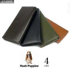メンズ レディース 財布 2022年新作 Hush Puppies ハッシュパピー 二つ折り長財布 バイカラー ロングウォレット 全4色通販