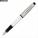 WATERMAN ウォーターマン 万年筆 エキスパートDX ホワイトCT ペン先 M:中字 wm1033m S2243183