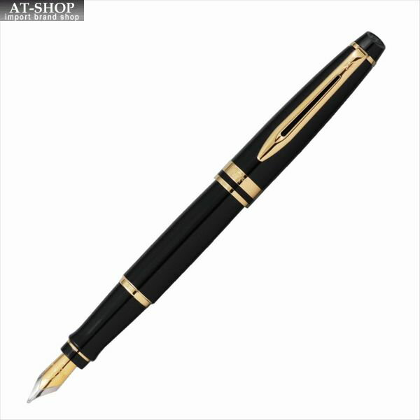 ウォーターマン 万年筆 WATERMAN ウォーターマン 万年筆 エキスパートエッセンシャル ブラックGT ペン先 F:細字 wm1035f S2243112