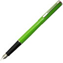 SHEAFFER シェーファー 万年筆　アジオ　グリーン ペン先 M（中字） AGIO9081PNM