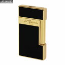 デュポン ライター S.T. DUPONT SLIMMY スリミー トーチフレーム 28002 ブラックラッカー/ゴールデン 国内正規品 お祝い 誕生日 プレゼント ギフト