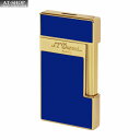 デュポン ライター S.T. DUPONT SLIMMY スリミー トーチフレーム 28005 ブルーラッカー/ゴールデン 国内正規品 お祝い 誕生日 プレゼント ギフト