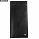 トミー 財布 TOMMY HILFIGER トミー・ヒルフィガー 二つ折り長財布 OXFORD ブラック BLACK(4)