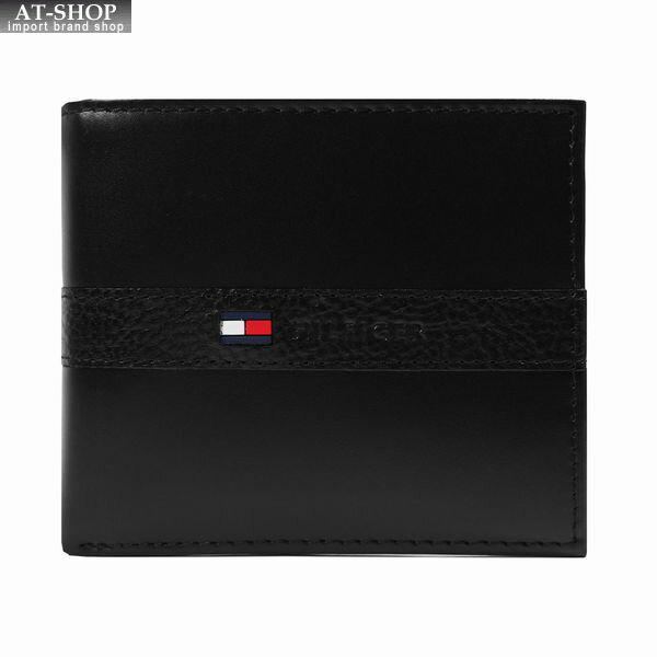 トミー 財布 TOMMY HILFIGER トミー・ヒルフィガー 二つ折り財布 RANGER ブラック BLACK