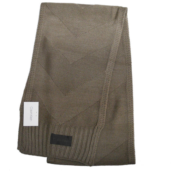 Calvin Klein カルバンクライン マフラー HKC83288-387 GREY グレー