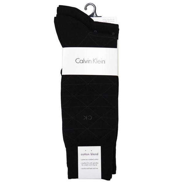 Calvin Klein カルバン・クライン ソックス 3足セット A91179-color00 ブラック系