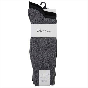 Calvin Klein カルバン・クライン ソックス 3足セット A91219-colorF52 ライトグレー：グレー：ブラック系