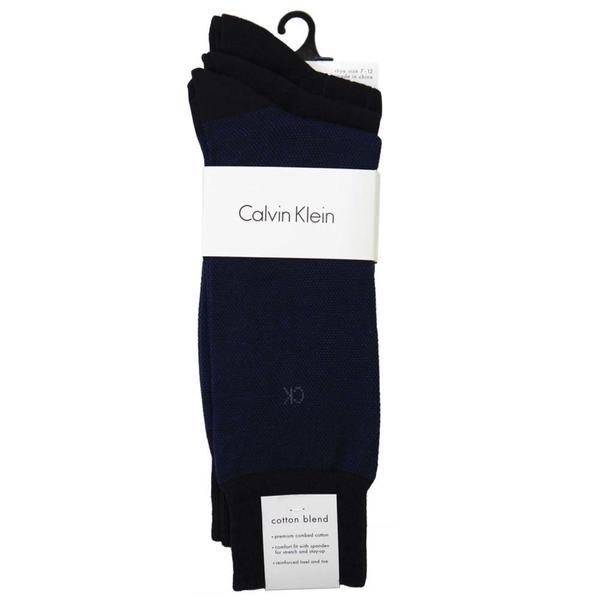 Calvin Klein カルバン・クライン ソックス 3足セット ACC173-color41 ネイビー系