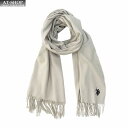 レディース ストール マフラー ポロ U.S. POLO ASSN 無地 USPA-2011 325055 ライトグレー 2022AW