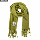 レディース ストール マフラー ポロ U.S. POLO ASSN 無地 USPA-2010 912752 グリーン 2022AW(4)