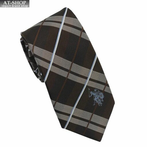 ポロ ネクタイ U.S. POLO ASSN 先幅:約8cm チェック柄 メンズ ネクタイ USPA-109 BROWN/BLUE 2024AW クリスマスプレゼント 彼氏 男性 ポロ ネクタイ U.S. POLO ASSN 先幅:約8cm チェック柄 メンズ ネクタイ USPA-109 BROWN/BLUE 2024AW クリスマスプレゼント 彼氏 男性