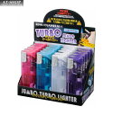 ジャンボターボライター LEDライト付き CR対応 使い切りライター ad-50700100 アドミラル産業 おもしろライター (お得まとめ買い 20本セット)...