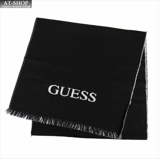 GUESS ゲス マフラー ロゴ AJ3A8865DS-BLK ブラック 2019AW GUESS ゲス マフラー ロゴ AJ3A8865DS-BLK ブラック 2019AW