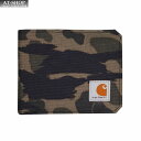 メンズ 財布 カーハート Carhartt 二つ折り財布 メンズ 財布 小銭入れ無し Nylon Duck Bifold Wallet ブラウン 迷彩 おしゃれ...
