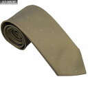ダンヒル ネクタイ DUNHILL メンズ ネクタイ イタリア製 シルク100% 約8cm ドット柄 ベージュ おしゃれ 誕生日 プレゼント ギフト