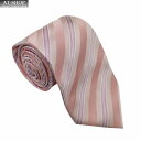アルマーニネクタイ コレッツオーニ アルマーニ COLLEZIONI ARMANI メンズ ネクタイ 8cm ストライプ柄 パープル×ピンク 数限定アウトレット...