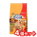 【ショップレヴュー実績4.8超え】【送料無料】【ポイント2倍】4個セット ユニ・チャーム 愛犬元気13歳以上用ささみ・ビーフ・緑黄色野菜・小魚入り1.8kg 4...