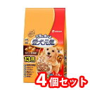 商品名 ユニ・チャーム 愛犬元気13歳以上用ささみ・ビーフ・緑黄色野菜・小魚入り1.8kg　4520699657126 商品説明 13歳を過ぎた愛犬の健康を考えた栄養バランス おいしさと栄養バランスを両立 ビタミンEを強化し(愛犬元気7歳以上用比 約125％)、さらにビタミンCを配合した総合栄養食なので13歳以上の愛犬の健康維持をサポートします。 グルコサミン・コンドロイチン配合 消化性に配慮した原材料を配合 カルシウム・リンをバランスよく調整 便利な小分けパック(4袋入) 原材料 穀類（トウモロコシ、小麦粉、フスマ、パン粉、コーングルテンミール等）、肉類（ビーフミール、チキンミール、チキンエキス、ササミパウダー、ビーフパウダー等）、動物性油脂、魚介類（フィッシュミール、乾燥小魚）、野菜類（ビートパルプ、ニンジンパウダー、カボチャパウダー、ホウレンソウパウダー）、豆類（脱脂大豆、大豆エキス）、ビール酵母、チーズパウダー、ミネラル類（カルシウム、塩素、コバルト、銅、鉄、ヨウ素、カリウム、マンガン、リン、亜鉛）、ビタミン類（A、B1、B2、B6、B12、C、D、E、K、コリン、ナイアシン、パントテン酸、ビオチン、葉酸）、グルコサミン塩酸塩、着色料（赤色102号、赤色106号、黄色4号、黄色5号、青色1号）、コンドロイチン硫酸、酸化防止剤（ミックストコフェロール、ハーブエキス）、ミルクカルシウム 内容量 1.8kg 区分 ペットフード 販売元 ユニ・チャーム ペットケア JAN 4520699657126 生産国 日本