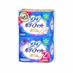 ユニ・チャーム ソフィボディフィットナイトガード羽なし 22枚入(11枚入×2個)