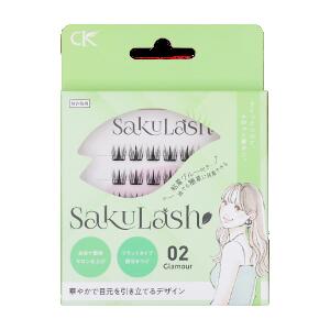 【ゆうパケット送料無料】SakuLash #02 Glamour 華やかで目元を引き立てるデザイン sakulash サクラッシュ