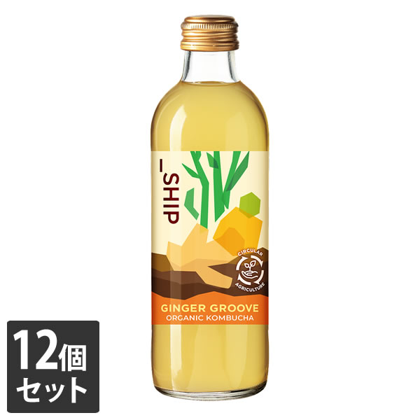 ��3980�߰ʾ�����̵������������ ����֥��㡡GINGER GROOVE�ʥ��󥸥㡼 ���롼���ˡ�300ml�ܥȥ��12�ܡ�SHIP KOMBUCHA