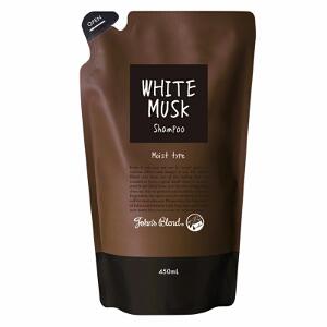 John’s Blend モイストシャンプー詰め替えパック　450ml　ホワイトムスク