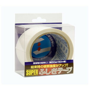 【ショップレヴュー実績4.8超え】3個セット スーパーふしぎテープ　50mm×50m (ホワイト) MC50W-50PET
